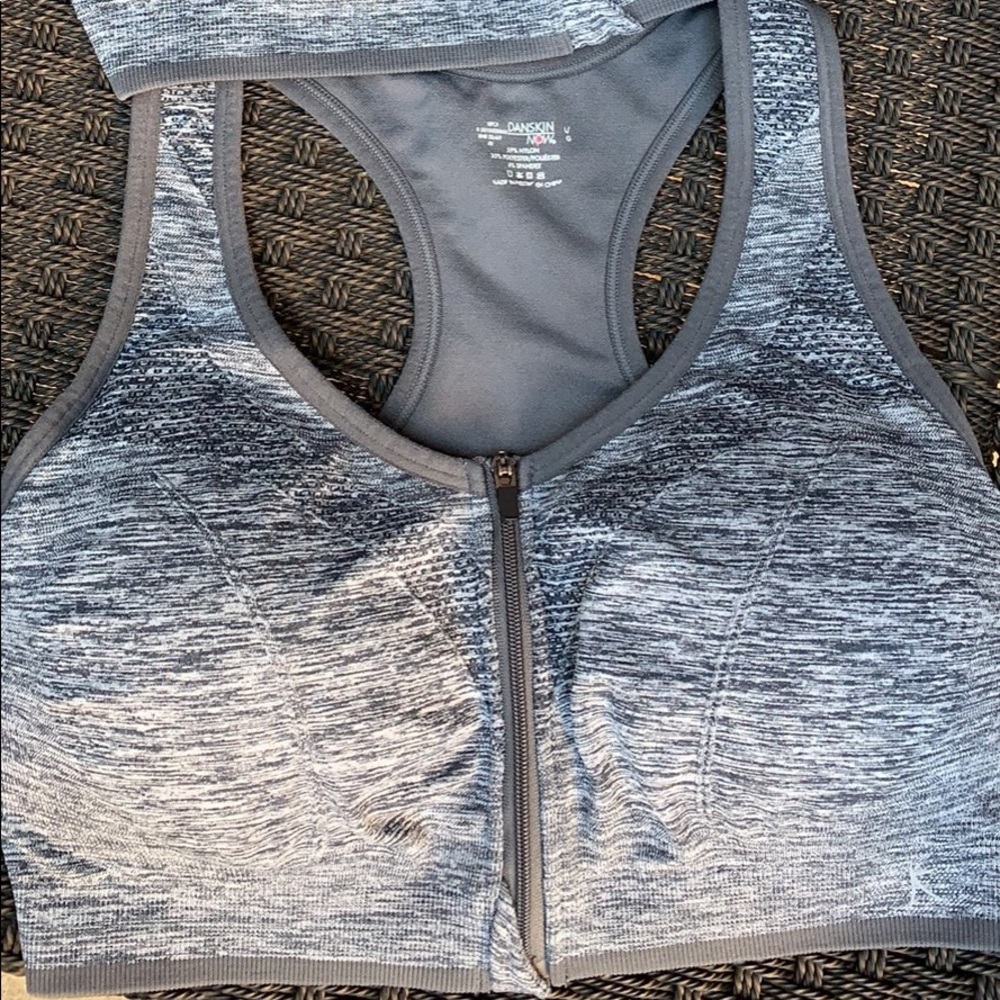 Set of Two Danskin Sport Bras Size Large
